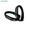 Control RAYKUBE 2Pcs Black Smart Wristbands Bracelets for Rfid Door Locks Small and Easy To Carry