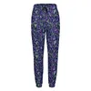 Women's Pants Purple And Pink Lavender Jogger Spring Watercolor Floral Print Pattern Vintage Sweatpants Female Y2K Design Trousers