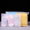 Väskor Stobag 50st PHOUSHE Frosted Clear dragkedja Klädförpackningspåsar Ziplock Tätning för hemresor förvaringar Anpassade