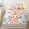 Bedding Sets Mattress Pad Protector Skin-Friendly Durable Fitted Sheet Bed Cover Latex Mat CoverCool Feeling