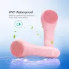 Instrument Face Nettoyer Electric Silicone Ultrasonic Facial Nettoying Brosse PORES DEEPE