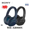 Słuchawki Sony WHXB900N Headponted Wireless Bluetooth 4.2 Zestaw słuchawkowy Aktywne szum anulowanie zestaw słuchawkowy ciężki bas HiFi