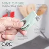 COOK WITH COLOR 5 Pc Chip Bag Clips- Kitchen Clips, Magnetic Chip Clips for Bags, Food Bag Clips with Airtight Seal (Mint and Grey)