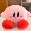 Estrella de anime Kirby Plush Toys Decoración de habitaciones de almohada de relleno suave de peluche