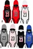 Verão sem mangas No23 Baby Rodper Basketball Cotton Crianças confortáveis Rompers Roupas de esportes infantis com CAP4956303