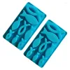 Baking Moulds 2Pcs Jelly Pudding Mold For Chocolate Ice-Cube Cake Handmade Cooking Mould