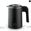 Kettles Travel Electric Kettle Tea Coffee 0.8L Stainless Steel Portable Water Boiler Pot For Hotel Family Trip Kitchen Smart Kettle Pot