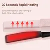 Wireless Hair Straightener Curler Mini Flat Iron Adjustable Temperature Fast Heating Ceramic Curling Styling Tool 240412