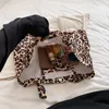 Sexy Leopard Design 2023 Big Korean Fi Shopper Shop -Taschen für Frauen Handtasche Umhängetasche Großer Kapazität Tasche R9QK#