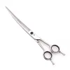 Grooming Dog Grooming Scissors Professional 5.5" 6" 7" 8" JP Stainless Bend UP Scissors Up Curved Shears Pet Scissors Animal Shears Z1028