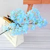 Decoratieve bloemen 150 pc Lila Flower El Decoratie Wedding Road Guide Arrangement Artificiële codering Cross Cherry Blossom L