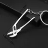 Keychains For Men Car Bag KeyRing Combination Tool Portable Mini Utility Pocket Clasp Ruler Hammer Wrench Pliers Shovel