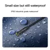 Kameror 10m 20m 12mm Auto Focus Endoscope Camera 5MP HD IP68 Vattentät fiskekamera USB -avloppskontroll Borescope Support Android PC