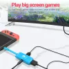 Hubs Mini Tragbarer USBC bis 4K HDMicompatible für Nintendo Switch Docking Station 4K HDMI USB 3.0 Hub PD 100W für MacBook Pro