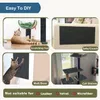 Remplacement d'auto-adadhésive polyvalent facile à utiliser pour les arbres de chat meubles muraux Posts et protection contre le canapé 240410
