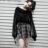Jupes gothiques harajuku jupe streetwear noire gris plaid punk femme mini patineur hip hop occasionnel collège lolita sampunk vintage