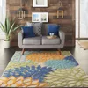 Carpets Aloha Indoor / Outdoor Multicolor 5'3 "x 7'5" Area (5 '8')