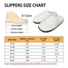 Slippers Cotton for Women Cartoon Snowmanman Pink Indoor Chaussures de confort floues chaudes antidérapantes Zapatos Mujer Verano 2024