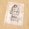 Taschen hängen transparentes Vakuumbeutel Aufbewahrung für Kleidung Down Jacke Überzugskompression Home Organizer Garderobe Staubbefehlsluftpumpe