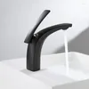 Bathroom Sink Faucets Grey/Black Wash Basin Faucet And Cold Copper Table Anti-splash Pressure