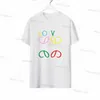 Loewve T -Shirt Herren T -Shirts für Männer Nisex Sommer Herren loser T -Shirt -Print mit Briefdruck kurzärmel übergroß