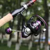 Accessories Sougayilang Fishing Reel 5.2:1 Gear Ratio 5BB Spinning Reel Max Drag 10Kg Carp Fishing Reel with Aluminum Spool for Saltwater