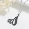 Kleding aangepaste Arabische naam ketting Arabische lettertype brief hanger gepersonaliseerde roestvrijstalen islam islam moslim sieraden voor vrouwen niet vervagen