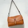 Drawstring Kadın Çantası Orijinal Deri Crossbody Kadınlar İçin Çok Cep Flep Cep Çanak Çantası Omuz Messenger Bolsa Feminina