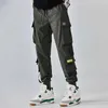 Men's Pants Classic Design Multi Flap Pockets Cargo PantsMens Loose Fit Drawstring Harem Cargo Jogger Pants Y240422AIZK