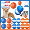 Toys Dog Toy Interactive Smart Pet Toy Automatic Moving Ball USB Oplaadbare hondenballen met shell rubber elektrische honden accessoires