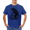 自転車シャツのメンズタンクトップラクーン面白いサイクリングティーギフトTシャツクイックドライアニメ服の習慣メンズTシャツ