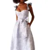 Summer retro moda drukowana wygodna sukienka dla kobiet
