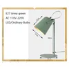 Table Lamps Modern Art Deco Nordic Style Lamp For Office Bedroom And Study - Creative E27 Led Desk With Painted Design 220V Drop Del Dhxks