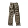 High Street Multi-Pocket Trawstring Salopes Mens Straight Vibe Style Oversize Casual Cargo Pantal