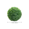 Dekorativa blommor Artifical Plants Grass Balls Green Leaf Artificial Decate Simulated Topiary