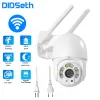 Управление Didseth 5mp Wi -Fi Ptz Camera Icsee Smart Video Surveillance IP -камеры EU US Plug Night Vision Street Streetoor Security CCTV CAM