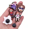 Anime Charms rote Charaktere Großhandel Kindheit Erinnerungen lustige Geschenkkarikaturen Charms Schuhzubehör