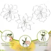 Vasen dekorative Blumengitter Eisen-Blumen-Arrangement-Werkzeug mit Multi-Löchern Bouquet Plant Fixation Metall Vase für