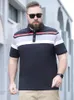 Men's Polos Yum! Summer Short Sleeved Fat Guy Plus Polo Shirt