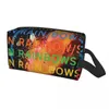 Torby do przechowywania Radioheads British Radio Makeup Bag Women Travel Cosmet Organizer Śliczna toaleta