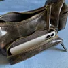 Moto Biker Bags для женщин роскошные дизайнерские сумочка кошелек 2023 Новый в PU Vintage Tie-Dye Proc Маленькие несколько карманов плеч G3JY#