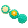 Toys Pet Cat Toy Plush Ball Teasing Cat Toy Colorful Kitten Toys Molar Chew Playing Catch Interactive Bolus Small Ball Pet Supplies