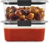 Storage Bottles Rubbermaid Brilliance BPA Free Food Containers With Lids Airtight For Lunch Meal Prep And Leftovers Set Of 2