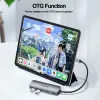 Stifte 8 in 1 USB C -Hub 4K HDMICOMMITIBLE RJ45 USB 3.0 -Adapter für Book Pro Air iPad Pro Typ C USB Hub Hub Docking Station