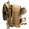 Sac à dos sac tactique Men Hommes armée de randonnée extérieure pochette imperméable d'escalade de roc de camping mochila