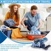 Storage Bags 4pcs Reusable Travel Compression Foldable Luggage Cruise Ship Essentials Pillows Towel Clothes Bedding