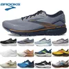 Designer Brooks Running Scarpe Brooks Cascadia 16 Bule giallo verde arancione MENS NERO Domande comodi allenatori da uomo traspiranti Sportne