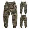 Joggers Pantalons de fret Men Pantalon Harem Camouflage Man Breathable Sweatpants Streetwear Elastic Affarge Casual Plus Taille Pantmand 240410