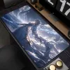 Kuddar Laptop Rubber Mouse Pad Stor Gaming Mousepad Gamer HD Print Computer Mouse Mat Locking Edge Carpet Anime Nonslip Game Desk Mat