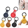 Otros suministros de fiestas festivas Colorf Leather Keychain Favor Anti-P-P-PROUNT para Airtag Protector Bag All Inclusive Locator individualmente PackA DHDXJ